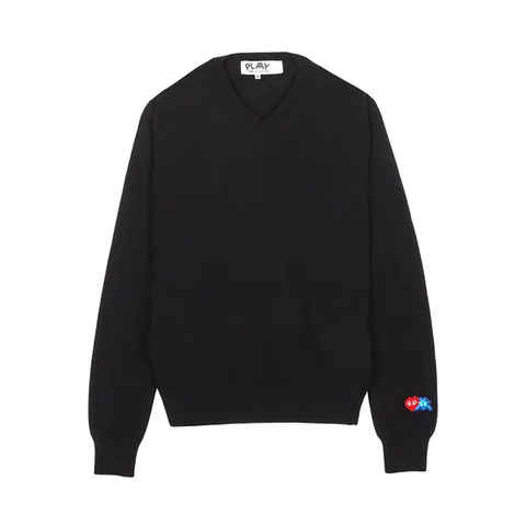 꼼데가르송 X 인베이더 더블와펜 니트 AZ N086 051 1 (남여공용)