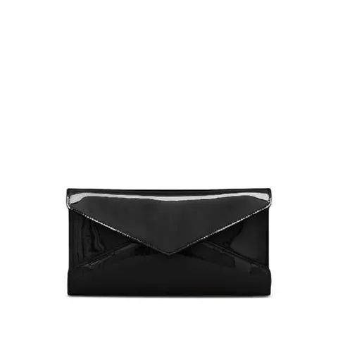 생로랑 페이턴트 레더 레터 클러치백 553761