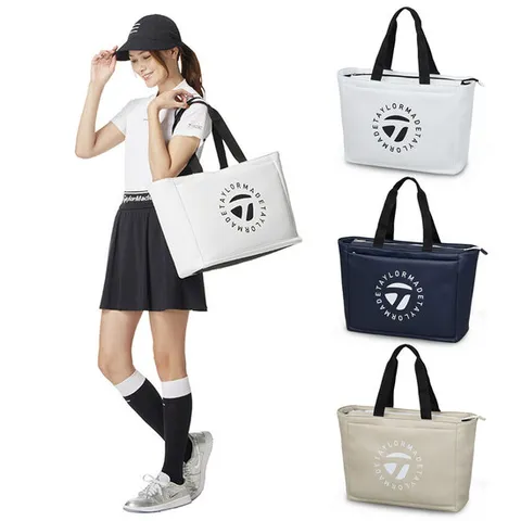 [테일러메이드]2025 테일러메이드 여성 써클 로고 토트백 보스턴