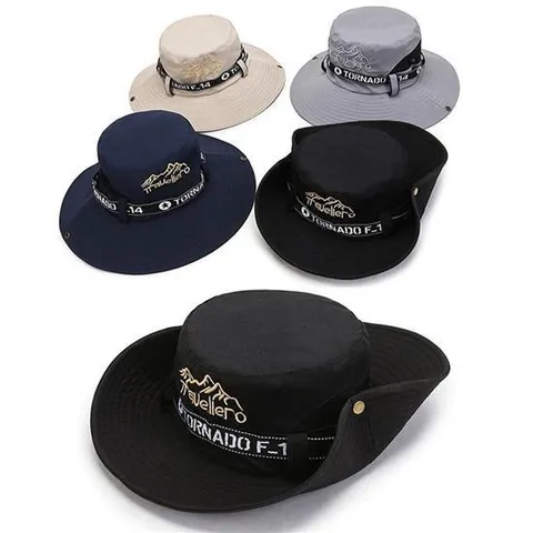 남성등산모자 챙 베이직 넓은 메쉬 등산 모자