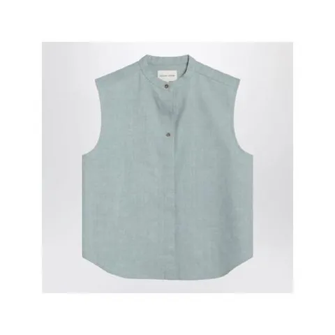 LOULOU DE SAISON LINO 슬리브리스 블라우스 1967189