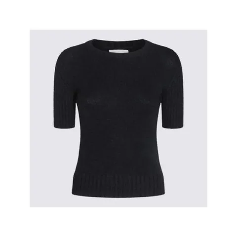 카이트 네이비 크루넥 캐시미어 반팔 니트 1827260