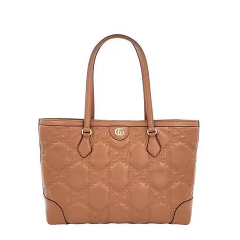 (명품) 구찌 GG 마틀라쎄 레더 토트백 631685