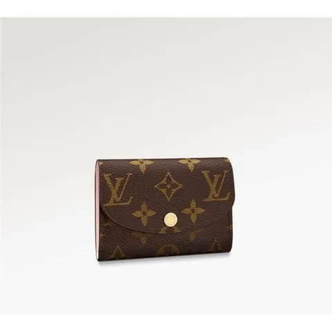 루이비통 로잘리 코인퍼스 모노그램 로즈 핑크 여성 지갑 M62361