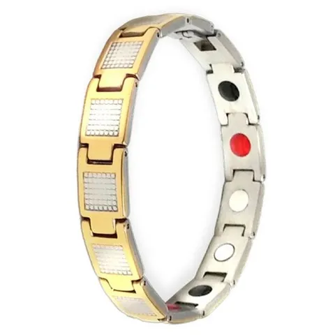 게르마늄 자석 4in1 건강팔찌 KW7313W