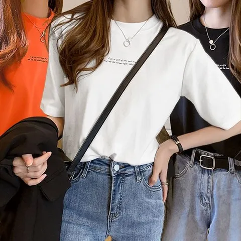 3P 셔츠 캐주얼 세트 여름 기본 반팔 여자