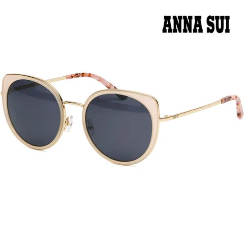 안나수이 선글라스 AS1071 221 명품 클리어 핑크 라운드 캣아이 솔텍스 패션