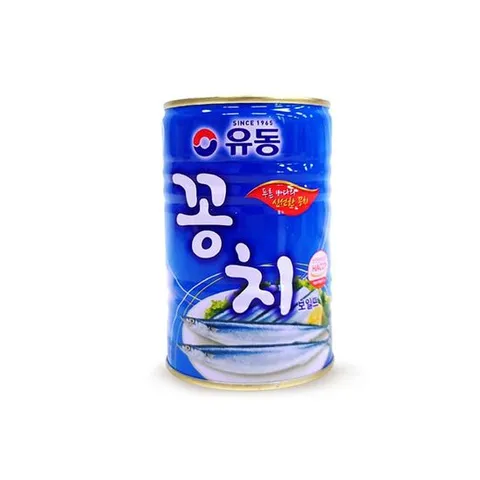 유동 푸른바다 신선한 꽁치 캔 통조림