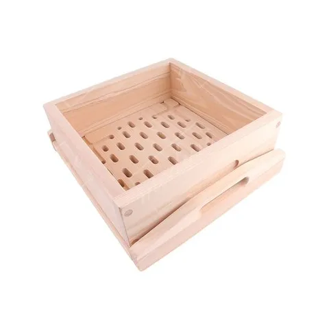 봄비 순수 편백 나무 1단 찜기 1단찜기 사각편백찜기 사각편백나무찜기 요리찜기 조리찜기 주방찜기 찜기