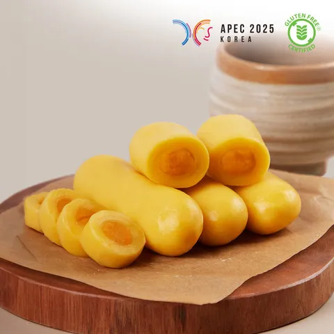 [맛딜] 단미정 저염 호박 앙금 가래떡 (50gx10개) x 2팩 개별포장