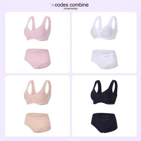코데즈컴바인 누디 에어핏 BB브라팬티 세트