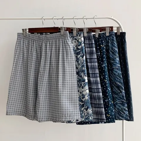 남성 인견 여름 잠옷 바지 파자마 홈웨어바지 5부 국산