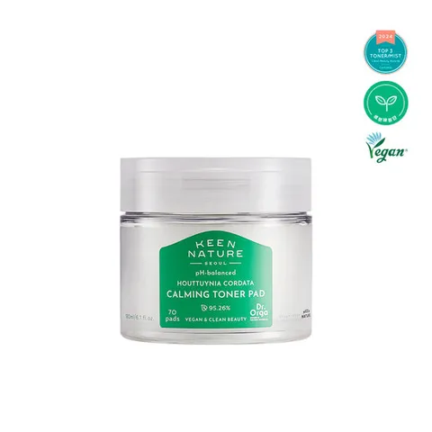 닥터올가 약산성 어성초 모공 진정 토너 패드 (70매)