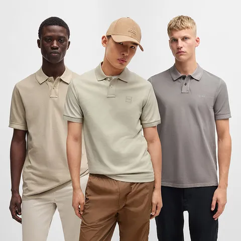 [공식] 휴고보스 25SS 반팔 폴로 6종 택1 (6종택1)