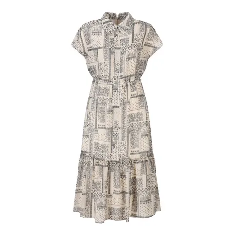 [ 롯데백화점 ][베스띠벨리]페이즐리 버튼 원피스 BIOAF2559