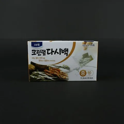 크린랩 크린럴 다시백 중 50매 크린다시팩 다시백 다시팩 국물팩 국물우림팩 다용도다시백 국물용리팩 일회