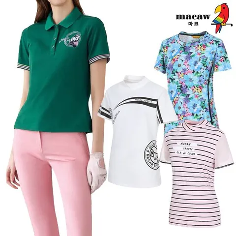 [마코] [마코] 여성 반팔 티셔츠 8종 균일가 택1