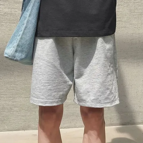 허리밴딩 반바지 데일리남성바지 츄리닝하의