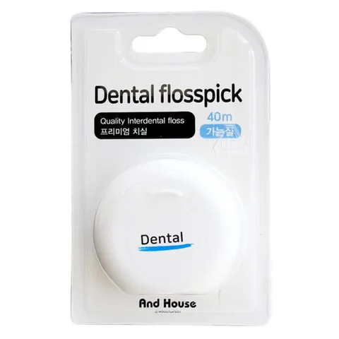 덴탈 프리미엄 치실 500D x 40m 가는실