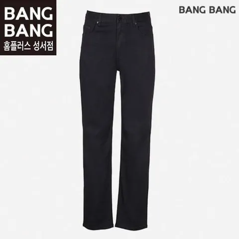 뱅뱅 HC04 봄여름 남성 밑위긴 스판 얇은 블랙진 FQM200