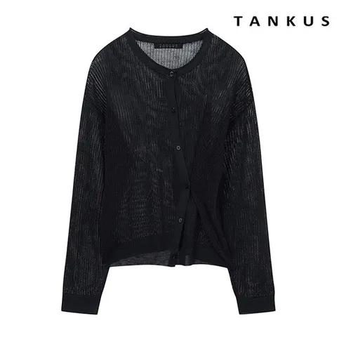 [탱커스]투웨이 시스루 가디건 (TX2CD004L0)