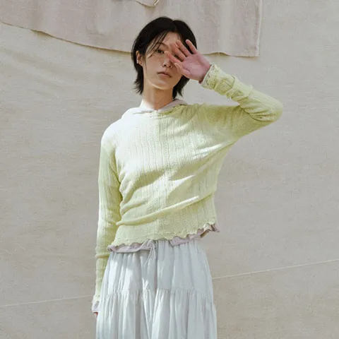 [ 현대백화점 ]15. [모노크롬] 린넨스카시풀오버 M242KT10