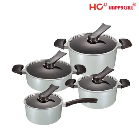 [HC해피콜] 뉴버던트 티타늄 IH 냄비 4종 (편수18,양수20,전골24,곰솥24)