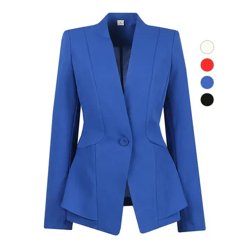 [비비드 시크릿가너]여성 88까지 노카라 심플 여름 쿨스판 정장