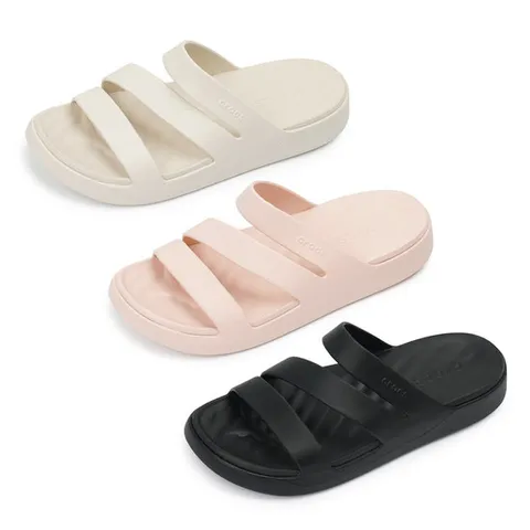 [크록스]크록스(CROCS) GETAWAY STRAPPY 슬라이드 (womens) 3종