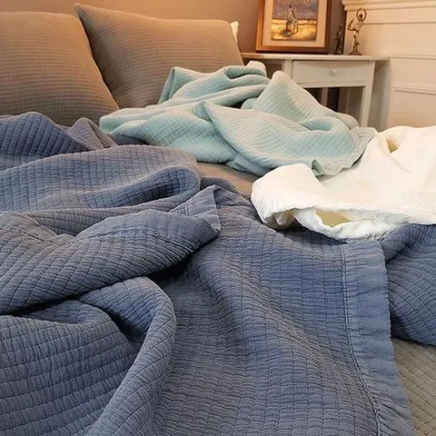 베이직 60수 피그먼트 여름 누빔이불 K