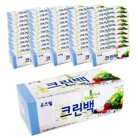(BOX)크린ㄹㅍ유즈웰크린백17x25x100매_50개입