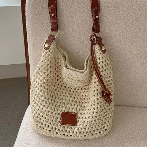 펀칭 디자인 그물백 여름 시원해보이는 가방 숄더백