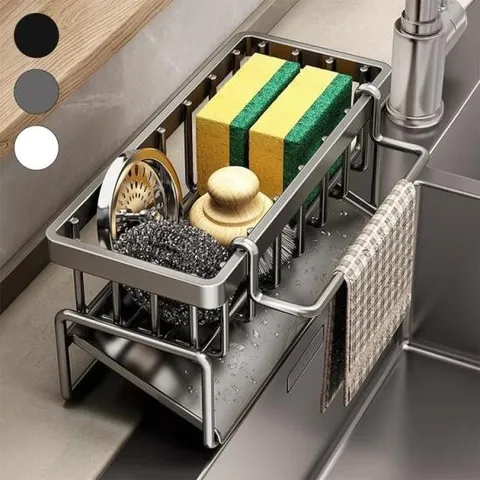 다용도 주방 수세미 선반 건조대 싱크대 거치대