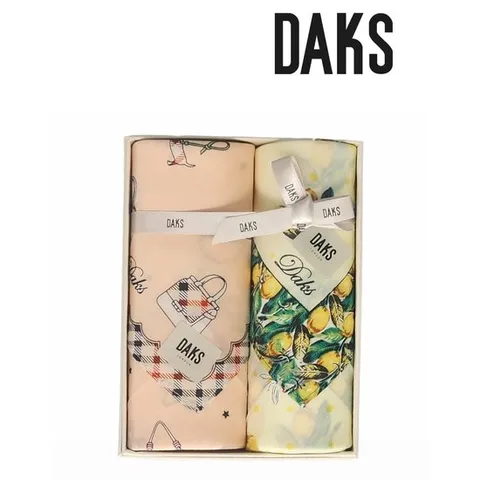 [ 롯데백화점 ][닥스(손수건)]여성 손수건 2매세트 4종 택1 PC2194