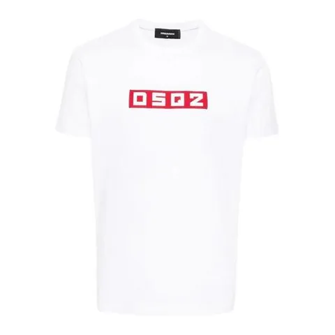 디스퀘어드2 반팔 티셔츠 S74GD1223S23009100C White