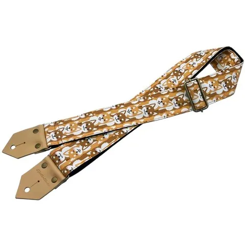 Spice Note 향신료 노트 기타 스트랩 Printing Fablic Series 놀라운 ES-PP50SBBRN