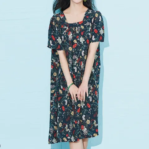 [마담코코]내츄럴 레이온 원피스