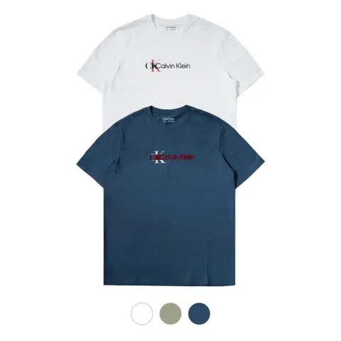 캘빈클라인 CK 그래픽 남여공용 반팔 티셔츠