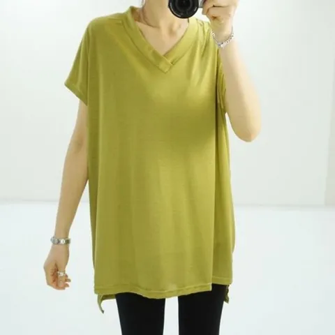 티셔츠 캐쥬얼티셔츠 쿨 여름 시원한 롱티셔츠 반팔