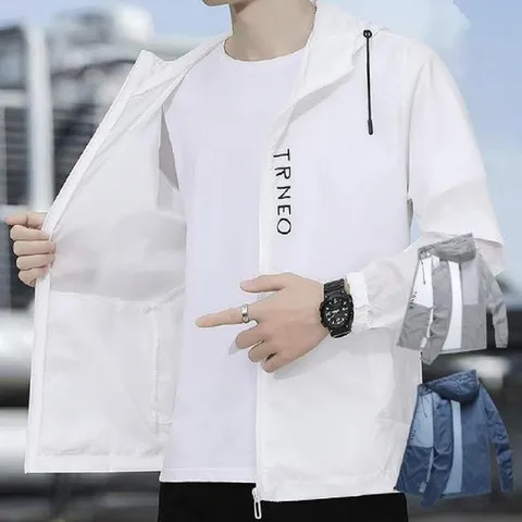 남성 여름 윈드 브레이커 러닝 쿨링 경량 바람막이