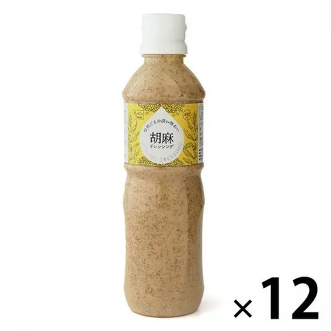 [ASKL 로하코 단독] 딥 테이스트 오브 로스트 세서미 세서미 드레싱 490ml 12병 SSK 푸드 오리지널