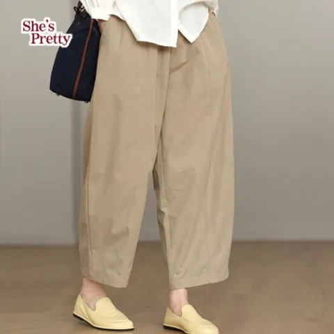 [쉬즈프리티] 미스티루즈핏배기팬츠(밴딩)