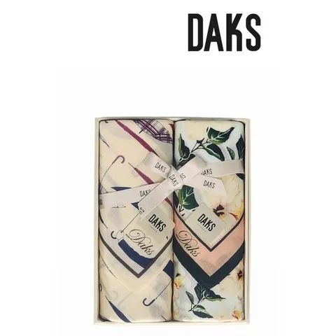 [ 롯데백화점 ][닥스(손수건)]여성 손수건 2매세트 4종 택1 PC2003