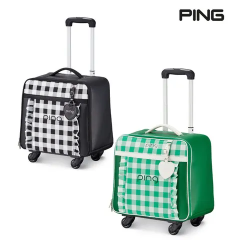 핑골프 25 롤링 LV 여성 바퀴형 캐리어 휠 보스턴백
