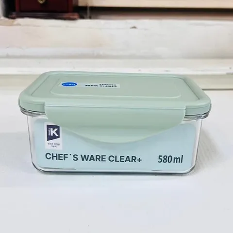 쉐프웨어 클리어 플러스 직사각(580ml) 용기 반찬용기 찬용기 음식용기 음식밀폐용기 주방용기 반찬보관통