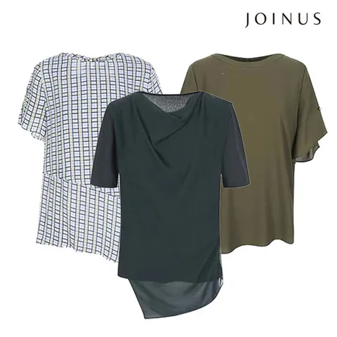 [조이너스] 여성 반팔블라우스 4종택1