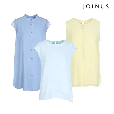 [조이너스] 여성 민소매 나시 블라우스 4종택1