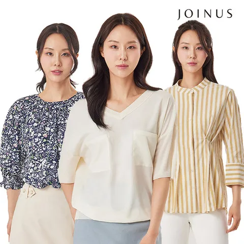 [조이너스] 여성 썸머 블라우스 셔츠 10종택1