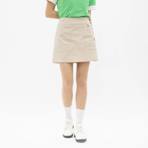 여성 골프 주름 스커트 플리츠 큐롯 스커트 봄 여름 치마 여성골프웨어 BIGPOCKET