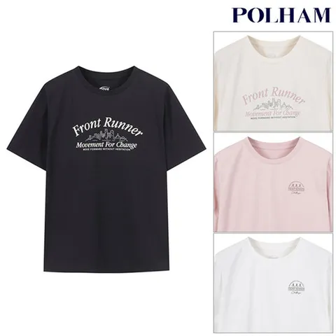 [ 롯데백화점 ]폴햄  여성 무브 소로나 그래픽 반팔 티셔츠(PHF2TS2750)